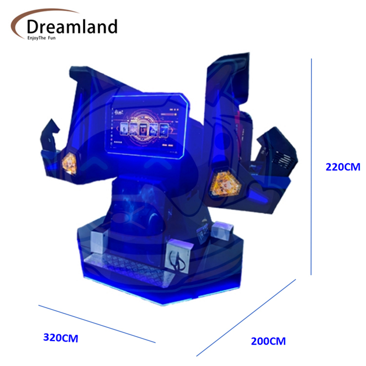 Experience the Future of VR Attraction with Electricity Powered 9D VR 360 Game Machine Age 8 Years