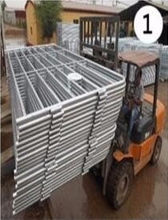 1.8mx2.1m US standard Farm fence gate for cattle Farm fence hinge joint farm fence metal corral panels Farmgate