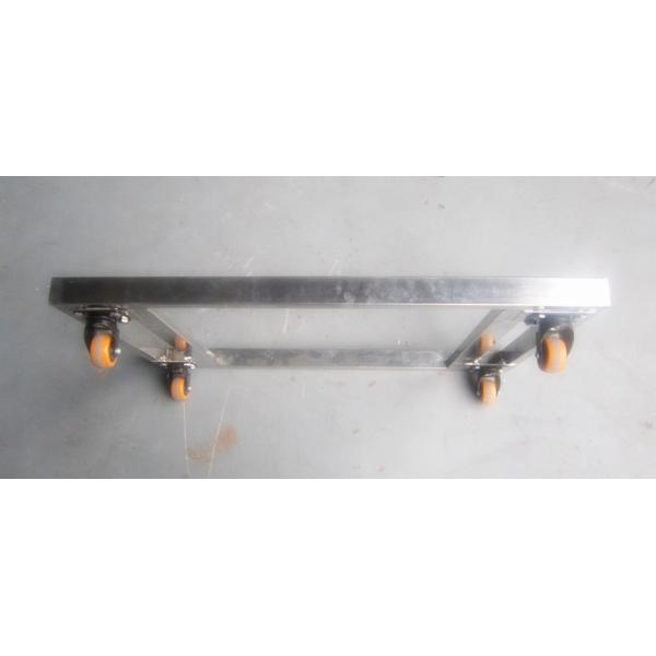 White Food Grade Stackable Plastic Trays / Cooling Tray 762*495*55mm