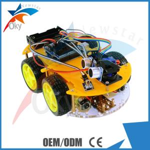 China Professional Arduino Car Robot Yellow Black DIY Remote Control Car Parts wholesale