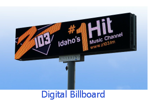 Trailer Mobile Led Advertising Display with 70° Viewing Angle and 60HZ/50HZ Power Input