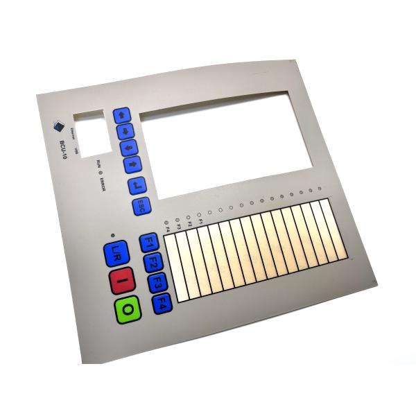 LED Stock Membrane Keypads High Brightness Custom With 3M External Adhesive