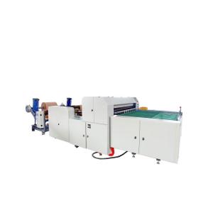 Sheet Cutting Slitting Rewinder Machine 4.0KW Power 800mm With PLC Touch Screen