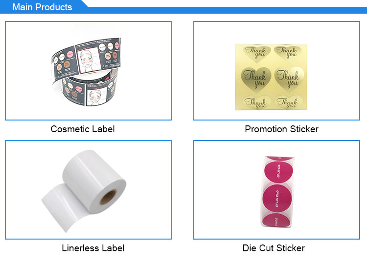 UV Printing Varnishing RoHS 3D Hologram Sticker