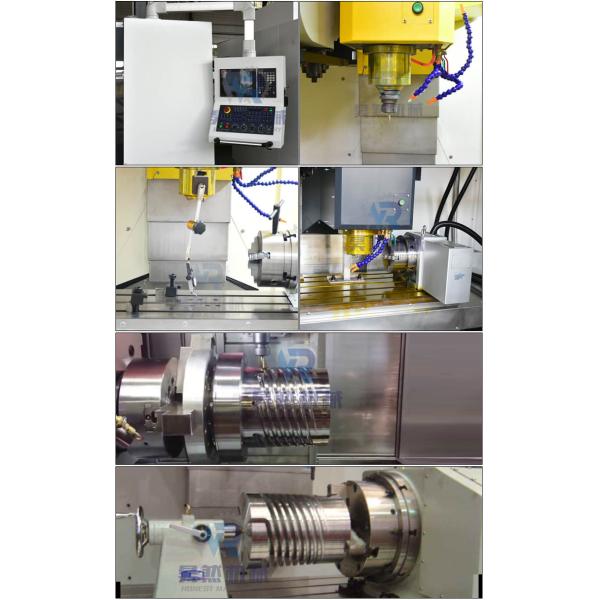 Vmc650 Cnc 4 Axis Vmc Machining Center Semi Closed Loop Vertical