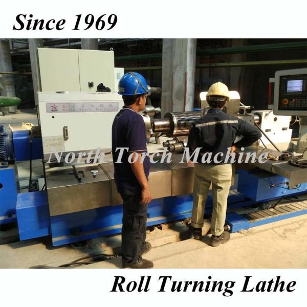 Quality Automatic Roll Turning Lathe Machine , CNC Mill Lathe For Steel Roll for sale