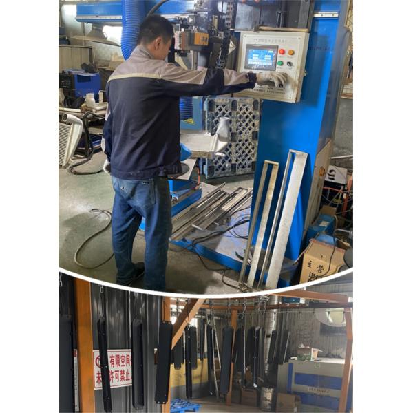 E320C Excavator Radiator factory display showing product quality inspection