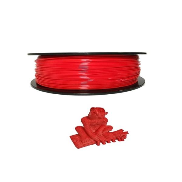 Red PLA 3D Printer Filament 1.75mm Flexible 3d Filament For 3d Pen / 3d Printer