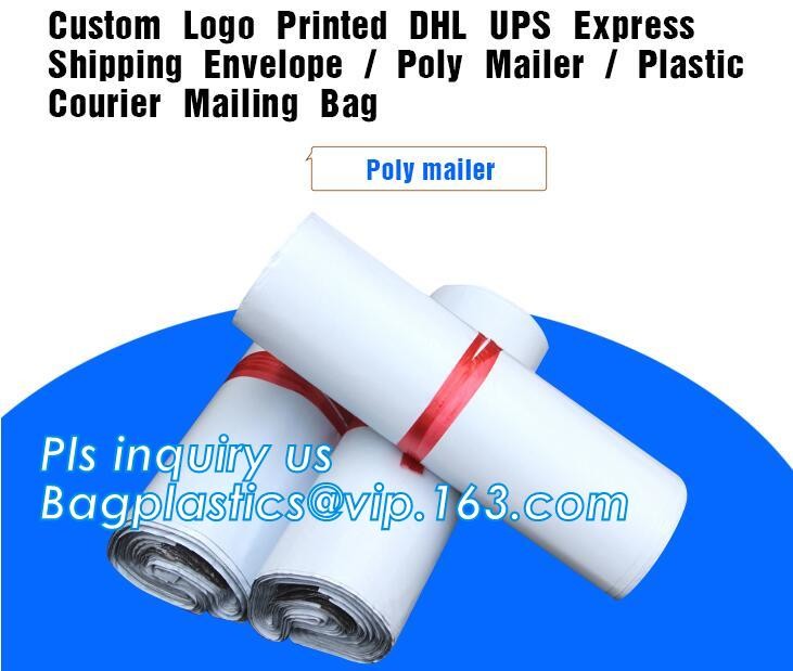 cornstarch made biodegradable and compostable courier mailing plastic shipping packaging bag with custom logo CLOTH PACK