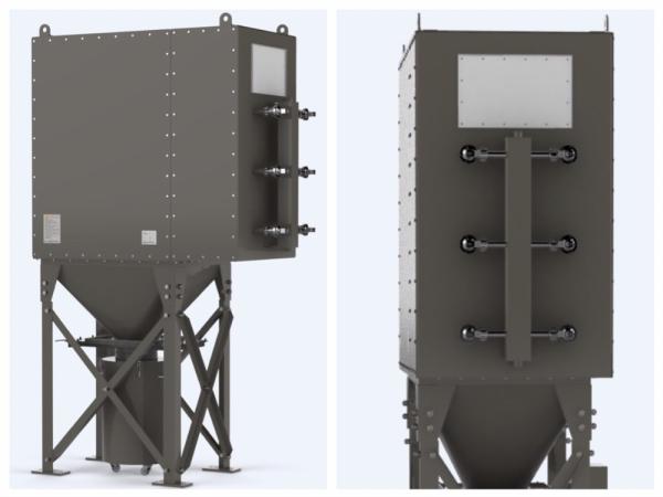 Quality High Efficiency Pulse Jet Dust Collectors / Filter Cartridge Dust Collector Systems for sale