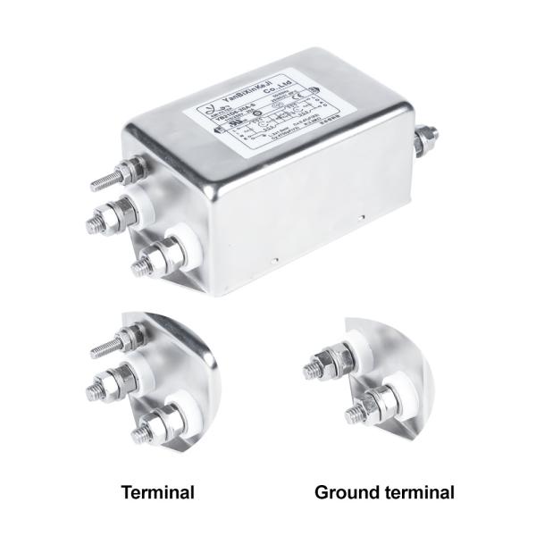 Quality 90db Low Pass Emi Filter 1450VDC Electromagnetic Interference Filters for sale