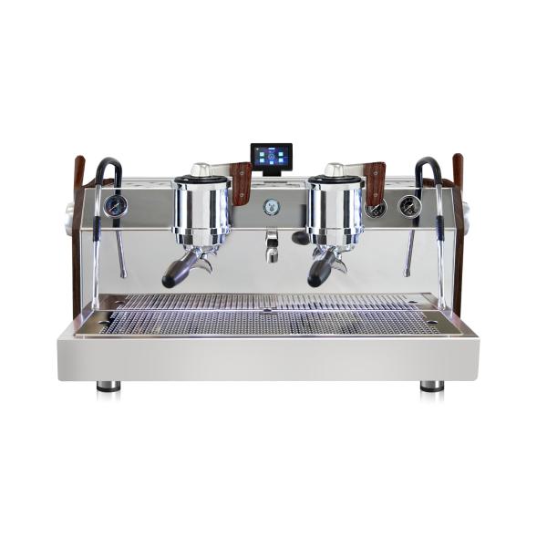 Electric 220 Dual Boilers Espresso Coffee Machine Commercial Double-head Coffee Maker