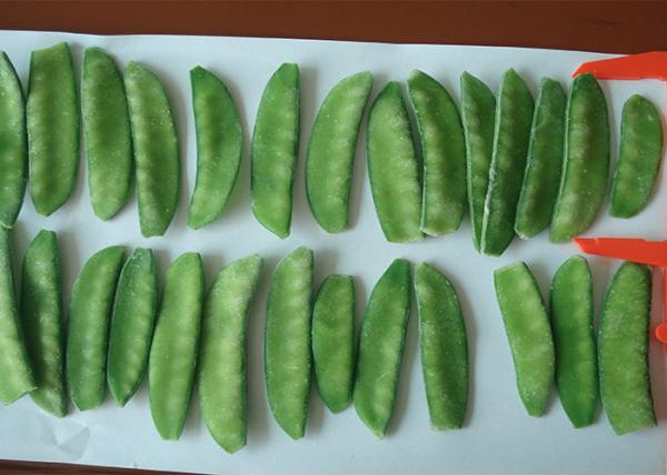 Quality BRC No Residue IQF Frozen Pea Pods For Catering for sale