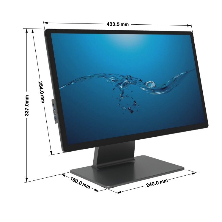 Global Mobile Access Android POS System With Optional 18.5 Inch Custom Display