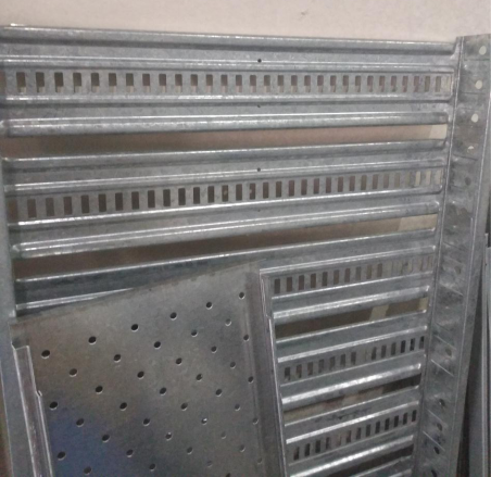High Reliability Cable Tray Making Machine Pre Cutting Later Punching Type