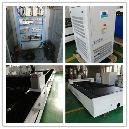 Metal pipe and sheet fiber laser cutting machine 3015 4015 6015