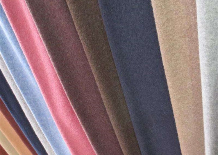 China 100% cotton wool girls' leggings stretch knitted pull-up clothing fabric wholesale sports wear fabric wholesale