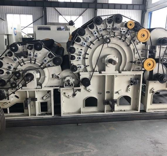 Quality 60m/Min 2500mm Polyester Carding Machine For Wadding for sale
