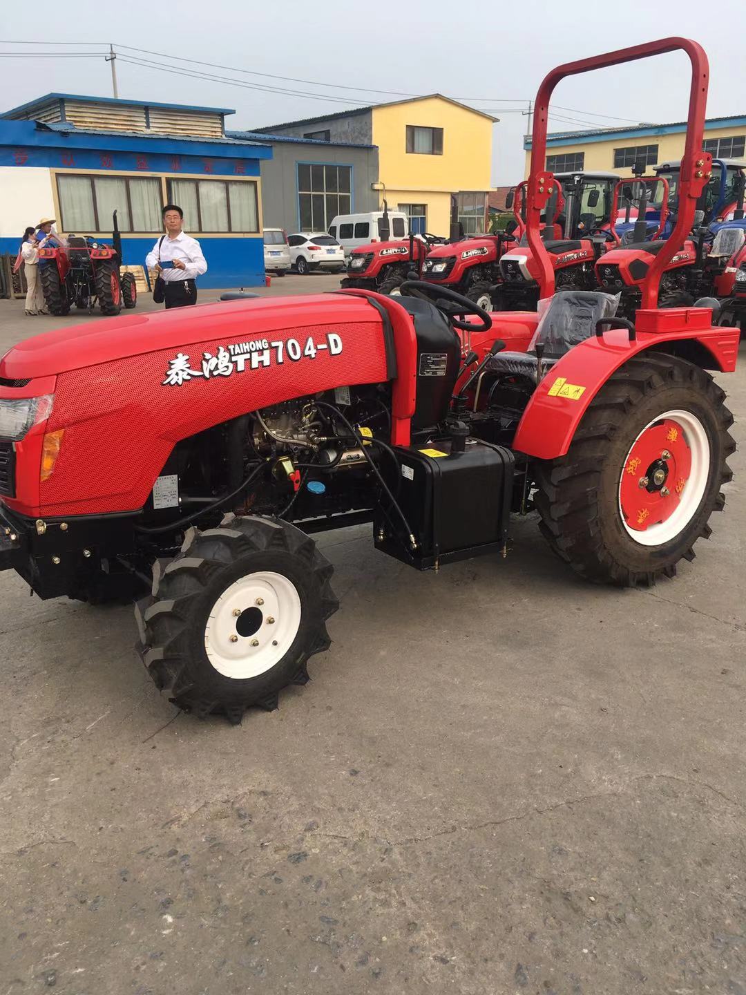 China Tip Quality 50HP 80HP 4WD Diesel Engine Small Garden Agricultural Machinery Farm Tractor