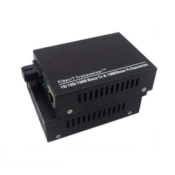 1000M Singlemode RJ45 Fiber Optic Transceivers For FTTX