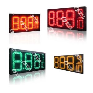 China 7 Segment Display Board Module Panel Numeric Board For Gas Stations Display Epistar Chip wholesale