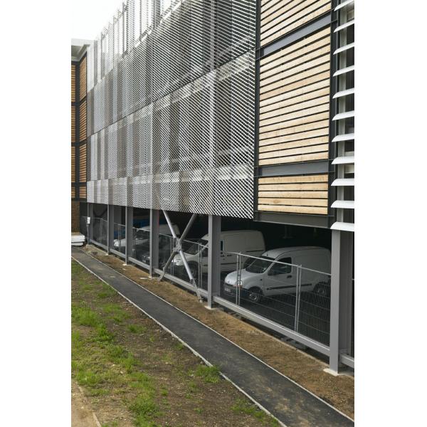 Sound - Proof Aluminum Expanded Mesh Sheet For Building Cladding Facade