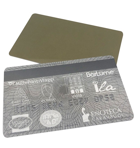 Plastic Bank RFID Smart Card Atmel AT88SC6416CRF 13.56 Mhz IS014443B Protocol