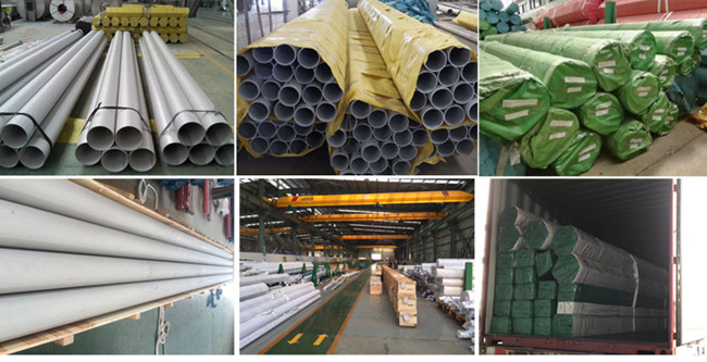 ERW Stainless Steel Welded Pipe 304L Brushed Stainless Pipe 5.8m