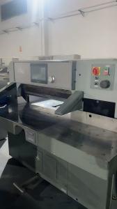 China Polar Paper Cutter 920mm Guillotine Machine Automatic Computer Programming wholesale