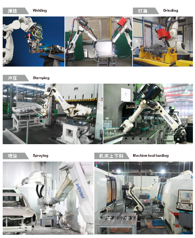 Robot Factory CNC 6 axis Industry welding robot machine