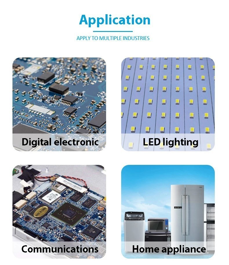PLC Flux Automatic Soldering Machine for Lighting Industry