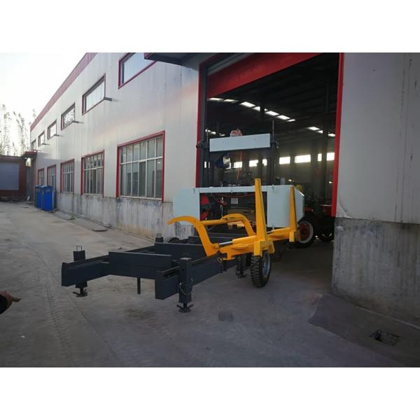 Gasoline portable wood saw mill, Portable Wood Band Saw Automatic Sawmill For Sale
