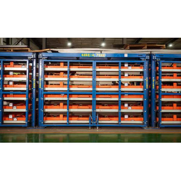 Roll Out Metal Structure Rack Heavy Duty Manual Horizontal Sheet Metal Storage Rack Industrial Use