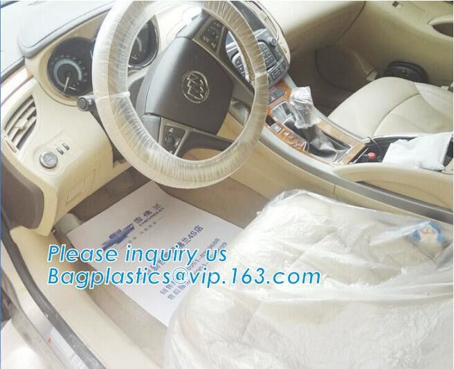customized plastic car seat cover fit for all seats, Custom Car Seat Cover Package Disposable PE Plastic, limited, ltd,