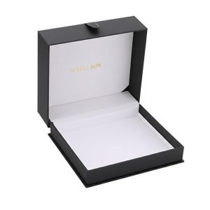 Custom Closure Jewelry Gift Boxes with Matte Lamination Surface Handling