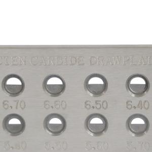 Round Shape Jewelry Accessories Tools Tungsten Carbide Wire Drawplate