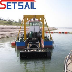 China 17m-50m Total Length Multi Function Cutter Suction Sand and Mud Dredger with Hopper wholesale