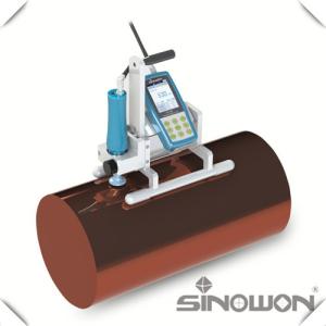 Roller Ultrasonic Hardness Tester , 3N Motorized Probe Portable Hardness Testing Equipment