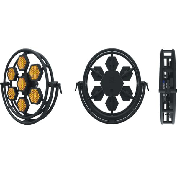 7x60W LEDs Retro Flashing Stage Background Light 10000LM