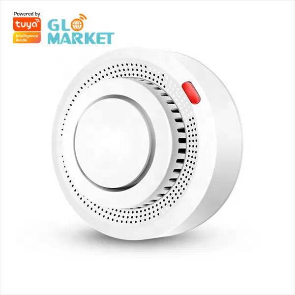 Tuya Smart WiFi Smoke Detector APP Control Remote Alarm SMS Notification 80DB