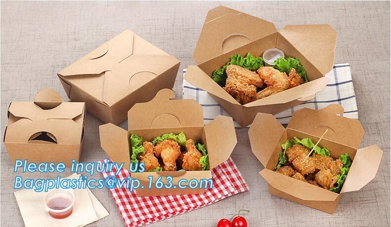 kraft paper sandwich box with window ,triangle sandwich box for packaging,Cardboard Box With Clear Window Burger Sandwic