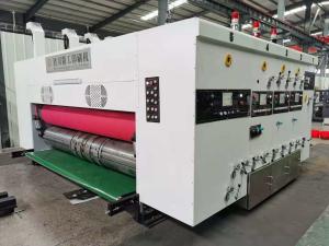 Oem RSC Corrugated Carton Flexo Printing Machine For Big Box Making