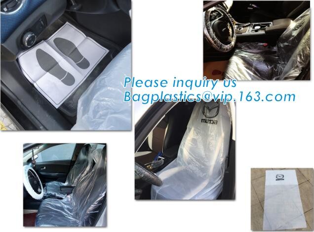 customized plastic car seat cover fit for all seats, Custom Car Seat Cover Package Disposable PE Plastic, limited, ltd,
