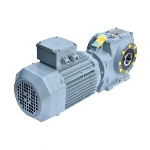 Quality Inline Motor Helical Bevel Gear Reducer K Series Gearmotor With Flange for sale