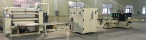 Vacuum Type Facial Tissue Production Line , Tissue Paper Converting Machine