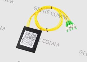 China 1×3 ABS Box Fiber Optic PLC Splitter Module FC/APC Connector wholesale