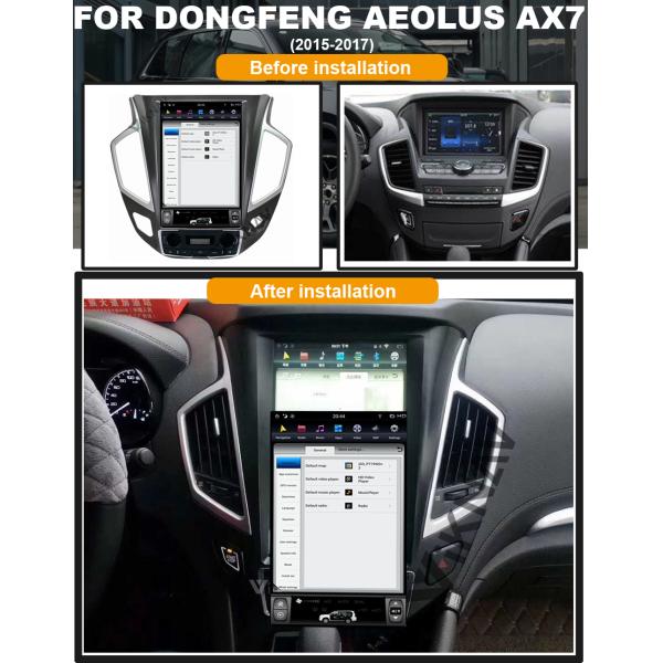 12.1inch Touch Screen Car Head Unit Dongfeng Aeolus AX7 FM Transmit