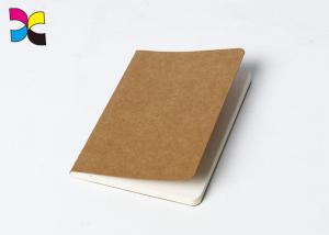 China Classical And Recyclable Kraft Paper Custom Printed Notebooks A5 With Logo wholesale