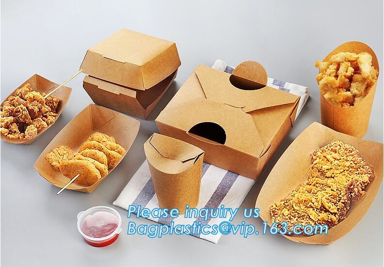 kraft paper sandwich box with window ,triangle sandwich box for packaging,Cardboard Box With Clear Window Burger Sandwic