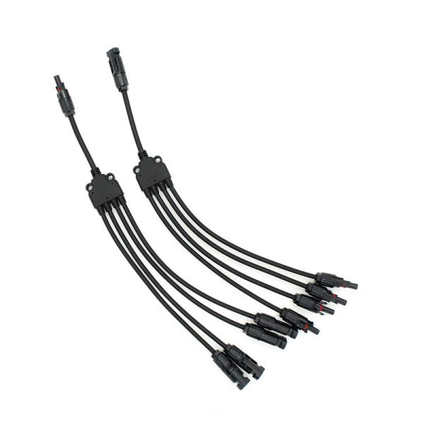 35Mm2 Solar PV Cable Connector Pv1F Dc 2 Core Panel Field